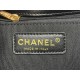 Chanel Hobo handbag AS4743 Shiny calfskin & gold-tone metal Black High