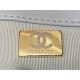 Chanel Hobo handbag AS4743 Shiny calfskin & gold-tone metal Blue High