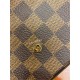 Louis Vuitton Felicie Pochette Chain Wallet Damier Ebene Canvas N63032 Top