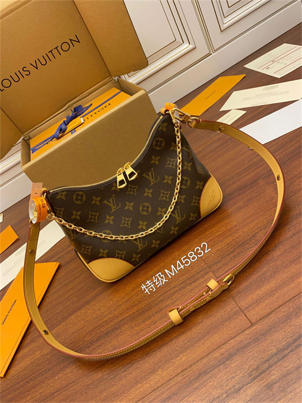 Louis Vuitton Boulogne Bag Monogram coated canvas M45832 Top