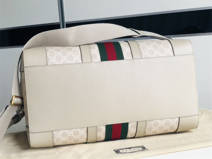 Gucci Savoy medium duffle bag 681295 GG Supreme canvas Beige High