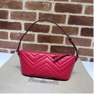 GG Marmont shoulder bag Leather 739166 Red High