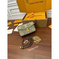 Louis Vuitton POCHETTE MÉTIS EAST WEST Monogram Empreinte embossed cowhide leather M23081 Top