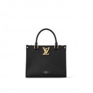 Louis Vuitton Lock & Go Grained calf leather M23637 Top