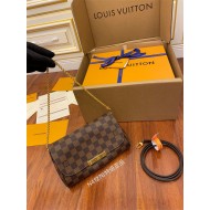 Louis Vuitton Favorite PM Bag Damier Ebene N41276 Top