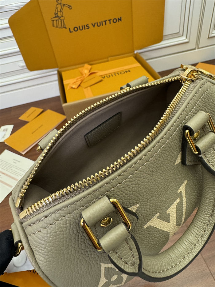 Louis Vuitton NANO SPEEDY Monogram Empreinte Leather M82890 Top