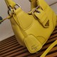 Prada Moon padded nappa-leather bag 1BA381 Yellow High