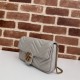 GG MARMONT MINI BAG With Card Case 751526 Grey High