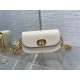 Small 30 Montaigne Avenue Bag Box Calfskin Ivory High