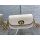 Small 30 Montaigne Avenue Bag Box Calfskin Ivory High