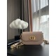 Small 30 Montaigne Avenue Bag Box Calfskin Beige High