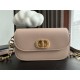 Small 30 Montaigne Avenue Bag Box Calfskin Beige High