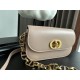 Small 30 Montaigne Avenue Bag Box Calfskin Beige High