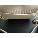 Small 30 Montaigne Avenue Bag Box Calfskin Beige High