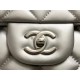 Chanel XXL Small Bag Metallic Lambskin Silver High