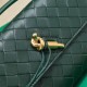 BV Long Clutch Andiamo With Handle Emerald green High