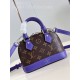 Louis Vuitton Nano Alma Monogram Canvas M82717 Purple High