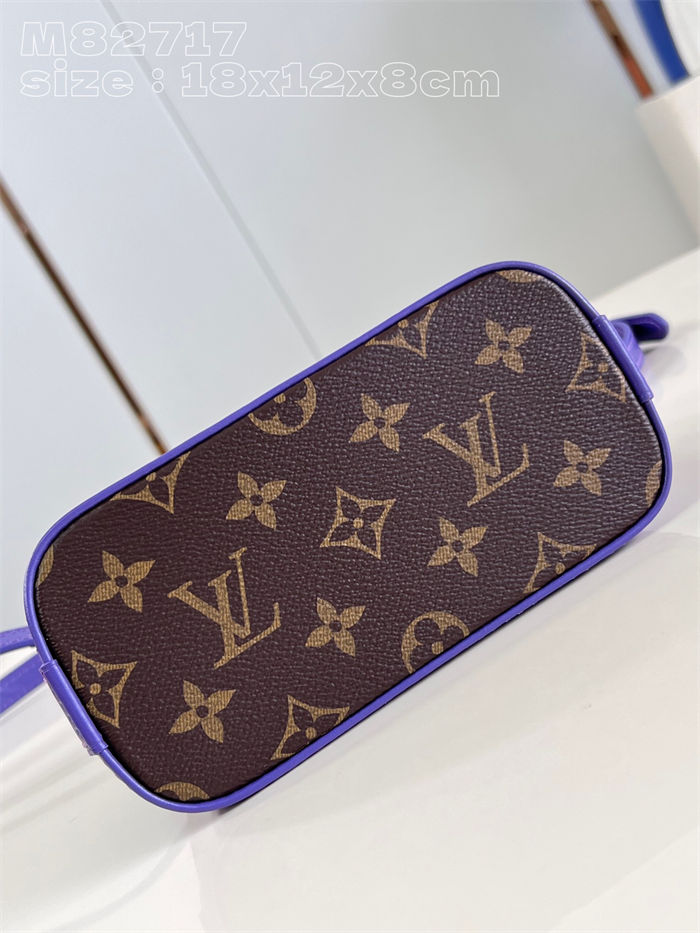 Louis Vuitton Nano Alma Monogram Canvas M82717 Purple High