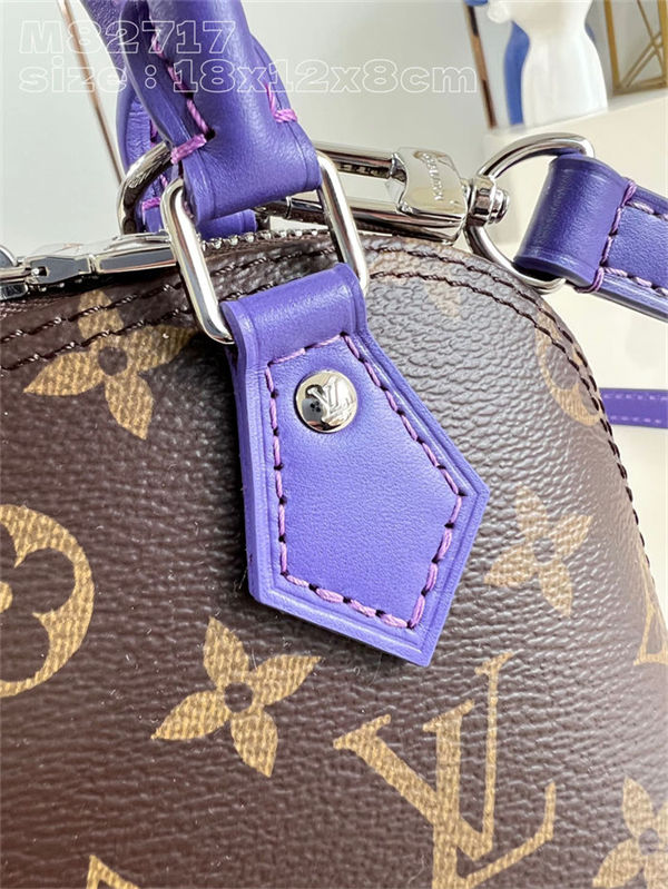 Louis Vuitton Nano Alma Monogram Canvas M82717 Purple High