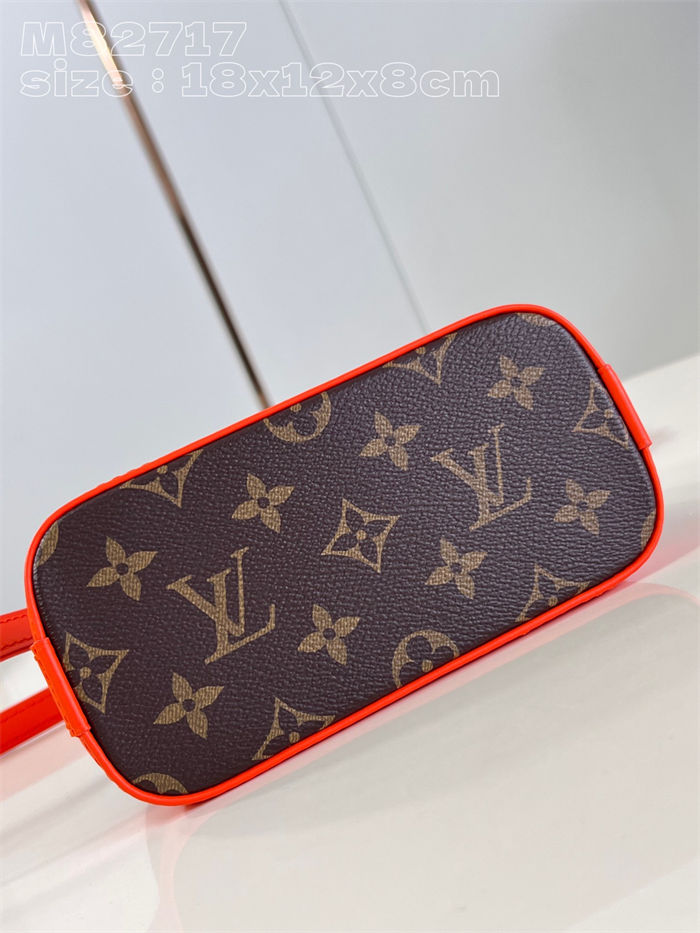 Louis Vuitton Nano Alma Monogram Canvas M82717 Orange High