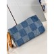 Louis Vuitton Speedy Bandouliere 25 Bag Damier Denim N40700 High