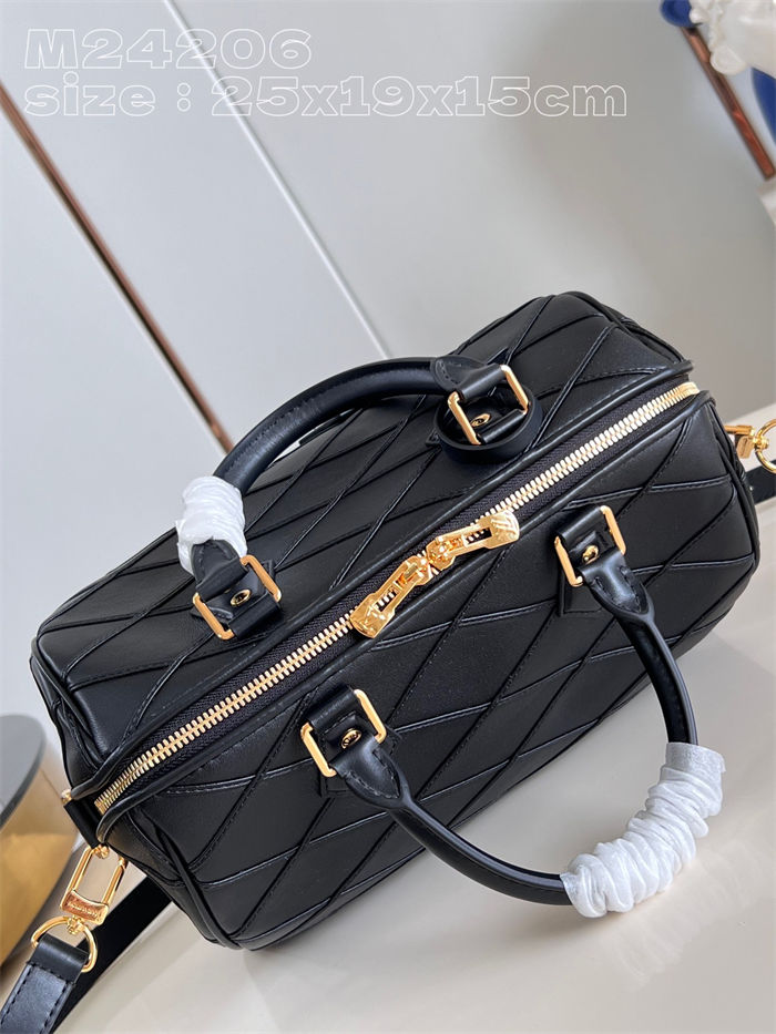 Louis Vuitton Speedy Bandouliere 25 Bag Lambskin M24206 High