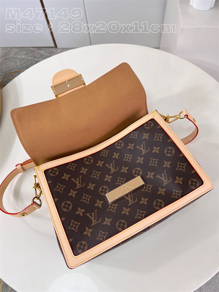 Louis Vuitton Dauphine Soft GM Monogram coated canvas M47149 High