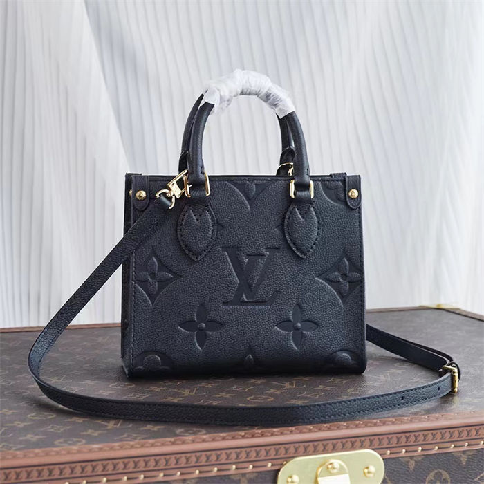 Louis Vuitton OnTheGo BB Monogram Empreinte cowhide leather M46993 High