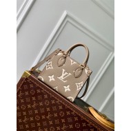 Louis Vuitton OnTheGo BB Monogram Empreinte cowhide leather M47054 High