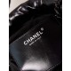 Chanel 22 MINI HANDBAG Shiny Calfskin Black & Black-Tone Metal AS3980 High