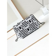 EVENING BAG AS4561 Sequins & Silver-Tone Metal A