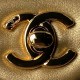 Chanel MINI FLAP BAG WITH TOP HANDLE AS4847 Lambskin, Resin & Gold-Tone Metal Gold A