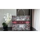 LARGE Dior BOOK TOTE Plan de Paris Embroidery Beige High