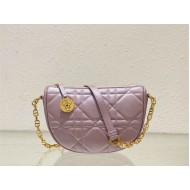 Diorstar Callisto Bag Macrocannage Lambskin Pink High