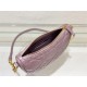 Diorstar Callisto Bag Macrocannage Lambskin Pink High