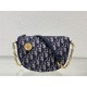 Diorstar Callisto Bag Dior Oblique Jacquard Blue High