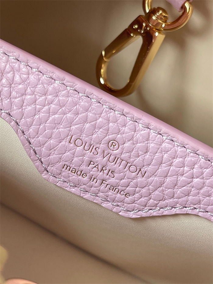 Louis Vuitton Capucines BB Bag Taurillon Leather M23950 Purple High