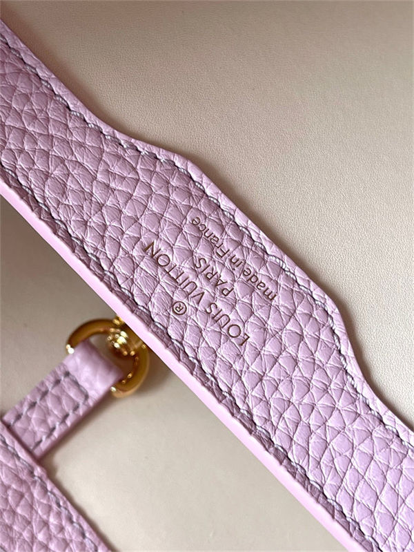 Louis Vuitton Capucines MM Bag Taurillon Leather M24471 Purple High