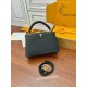 Louis Vuitton CAPUCINES MM Taurillon Leather Black M42259 Top