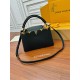 Louis Vuitton CAPUCINES MM Taurillon Leather Black M54663 Top