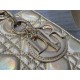 SMALL LADY Dior MY ABCDior BAG Cannage Lambskin Iridescent Metallic Gold-Tone High