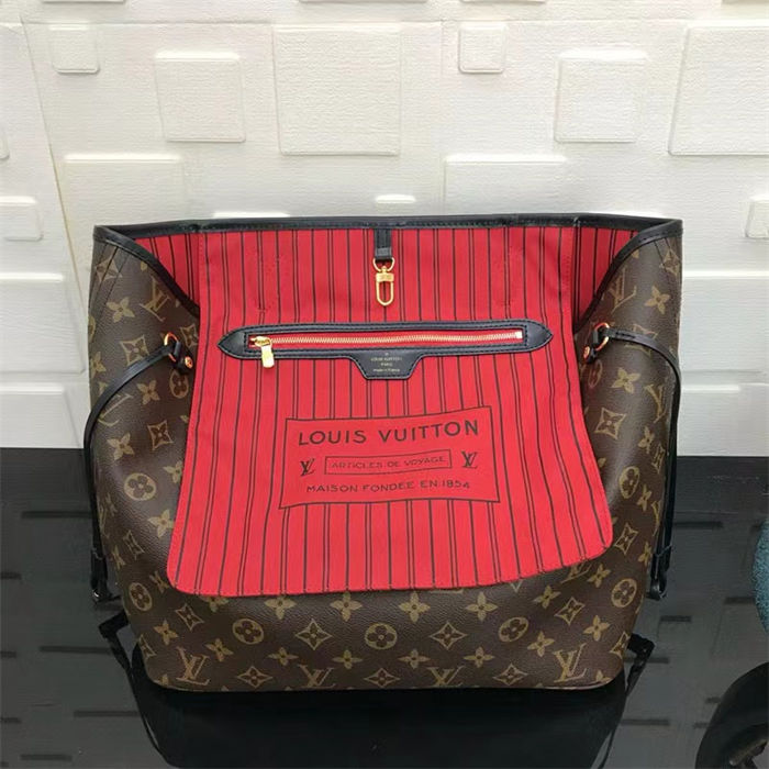 Louis Vuitton Neverfull MM Bag Monogram Canvas High