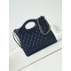 Chanel 31 SHOPPING BAG Mini AS4133 Calfskin & Gold-Tone Metal Navy Blue A