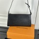 Louis Vuitton Pochette Accessoires Epi grained cowhide leather M82720 Black High