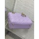 SMALL LADY Dior MY ABCDior BAG Cannage Lambskin Lilac High