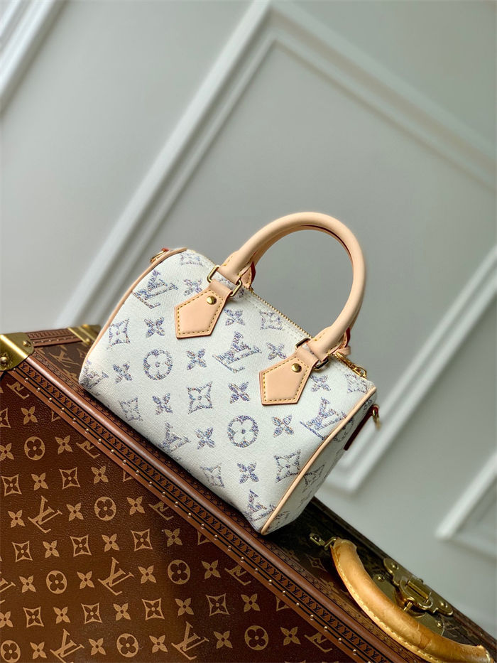 Louis Vuitton SPEEDY BANDOULIÈRE 20 Monogram jacquard fabric Multicolor Beige M24709 High