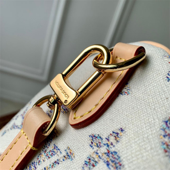 Louis Vuitton SPEEDY BANDOULIÈRE 20 Monogram jacquard fabric Multicolor Beige M24709 High