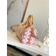 Louis Vuitton Speedy Bandouliere 25 Bag Monogram Tiles coated canvas Coral M11264 High