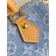 Louis Vuitton NANO SPEEDY Monogram Denim Sky Blue Denim M11212 High