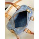 Louis Vuitton NANO SPEEDY Monogram Denim Sky Blue Denim M11212 High